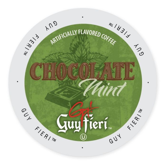 Guy Fieri™ Chocolate Mint Coffee for Single Serve Coffee Makers Bed