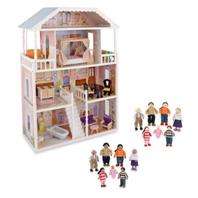 kidkraft dollhouse family