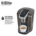 Alternate image 2 for Keurig&reg; K-Elite&trade; Single Serve K-Cup&reg; Pod Hot &amp; Iced Coffee Maker in Brushed Slate