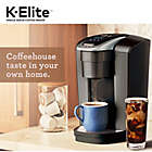 Alternate image 6 for Keurig&reg; K-Elite&trade; Single Serve K-Cup&reg; Pod Hot &amp; Iced Coffee Maker in Brushed Slate