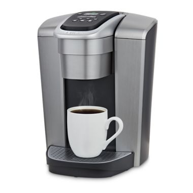 Keurig&reg; K-Elite&trade; Single Serve K-Cup&reg; Pod Hot &amp; Iced Coffee Maker in Brushed Silver. View a larger version of this product image.