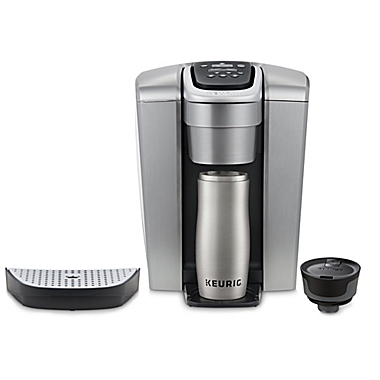 Keurig&reg; K-Elite&trade; Single Serve K-Cup&reg; Pod Hot &amp; Iced Coffee Maker in Brushed Silver. View a larger version of this product image.