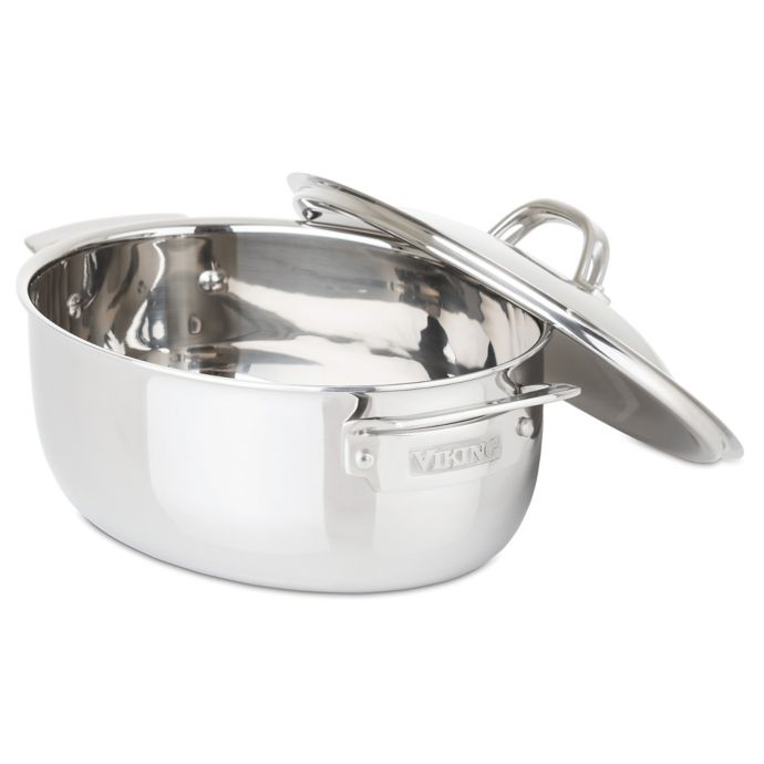 Viking® 3Ply Stainless Steel 10Inch Dutch Oven Bed Bath & Beyond