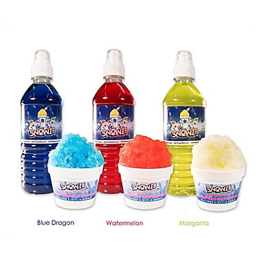 Snowie&trade; 3-Pack Party Flavored Snow Cone Syrup. View a larger version of this product image.