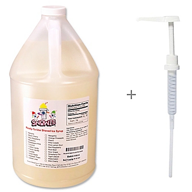 Snowie&trade; 1-Gallon Pina Colada Flavored Syrup. View a larger version of this product image.