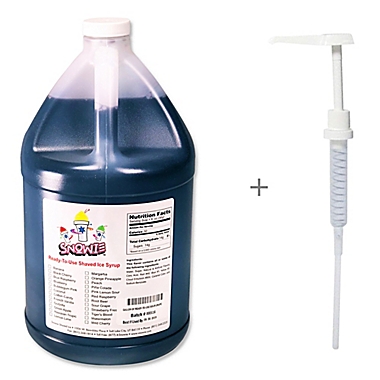 Snowiev 1-Gallon Sour Grape Flavored Syrup. View a larger version of this product image.