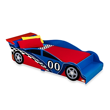 KidKraft&reg; Racecar Toddler Bed. View a larger version of this product image.