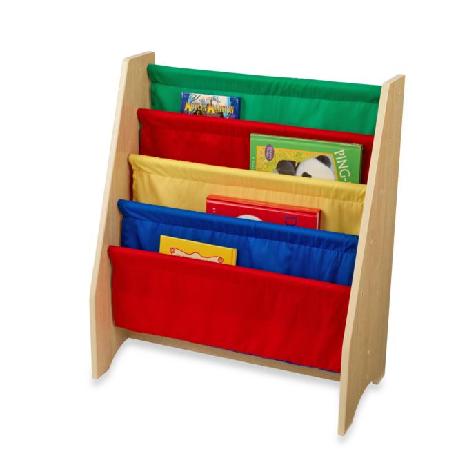 Kidkraft Primary Sling Bookcase Buybuy Baby