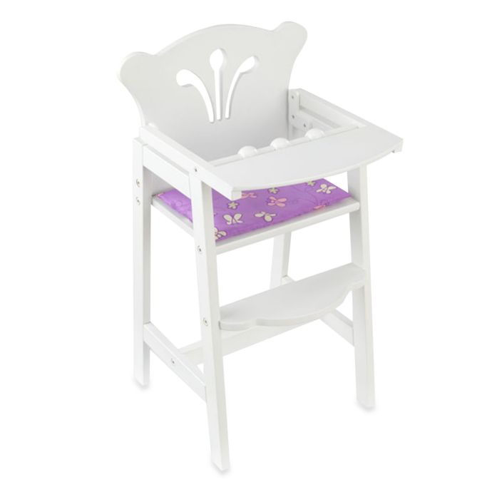 Kidkraft Lil Doll High Chair Bed Bath Beyond