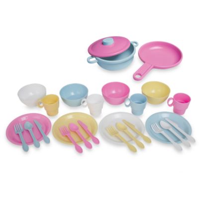 kidkraft pastel cookware set