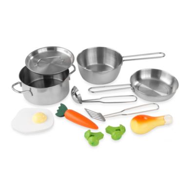 kidkraft deluxe cookware set