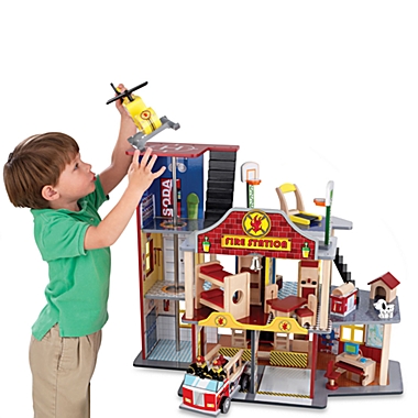 KidKraft&reg; Deluxe Fire Rescue Set. View a larger version of this product image.