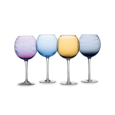 Download Mikasa® Cheers Color 24 1/2-Ounce Balloon Goblets (Set of 4) | Bed Bath & Beyond