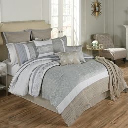 Blue Damask Comforter Set Bed Bath Beyond