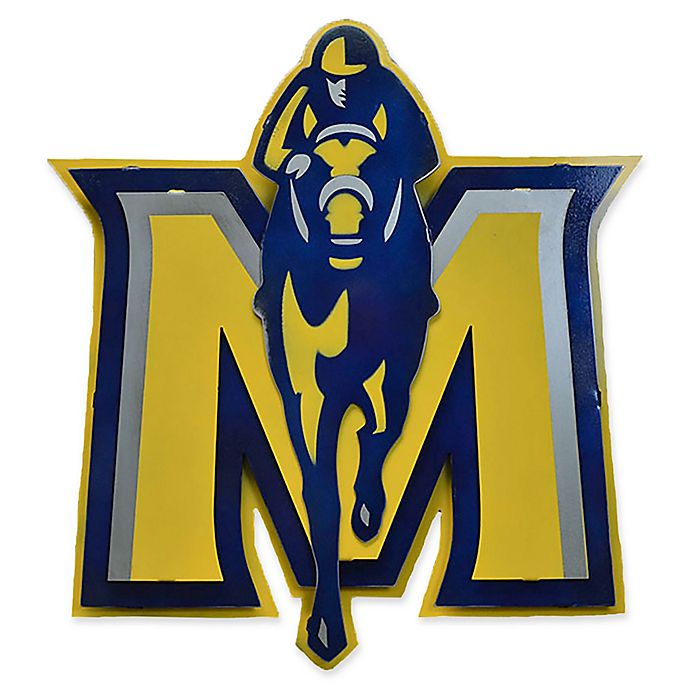 Murray State University Letter Logo Hex Head Art Work
