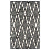 Erin Gates River Hand Woven 2&#39; x 3&#39; Accent Rug in Black