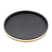 Kraftware&trade; Sophisticates Deluxe 14-Inch Serving Tray in Polished Gold Trim