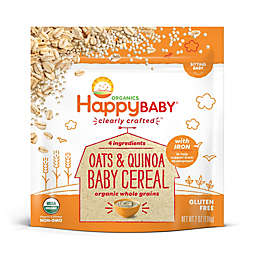 Happy Baby&reg; Clearly Crafted Organic Oats &amp; Quinoa Baby Cereal