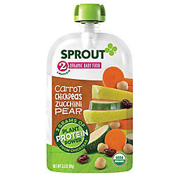Sprout Organic Foods® 3.5 oz. Stage 2 Carrot, Chickpeas, Zucchini, Pear
