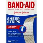 Alternate image 2 for Johnson & Johnson&reg; Band-Aid&reg; 40-Count Sheer Strip Bandages