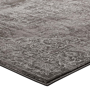 Modway Rustic Floral Medallion 8&#39; x 10&#39; Area Rug in Antique Light Brown/Dark Brown. View a larger version of this product image.