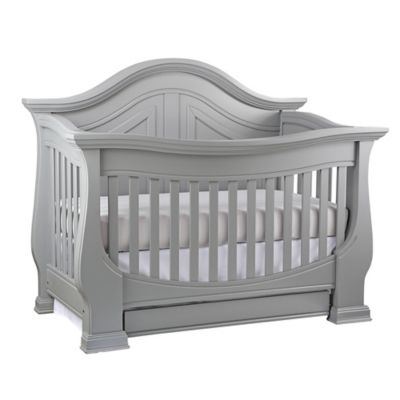 Dorchester 4-in-1 Convertible Crib in Moon Grey | buybuy BABY
