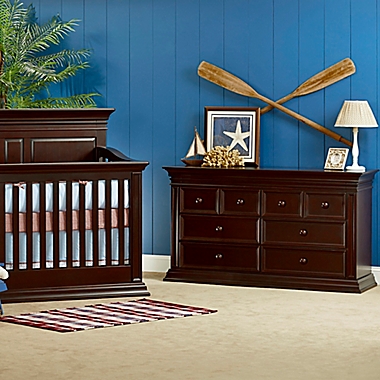 Baby Cache Vienna 6-Drawer Double Dresser in Espresso. View a larger version of this product image.