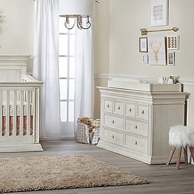 Baby Cache Vienna Changing Station in Antique White. View a larger version of this product image.