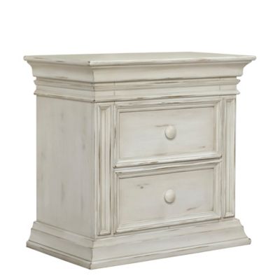 Baby Cache Vienna Nighstand In Antique White Buybuy Baby