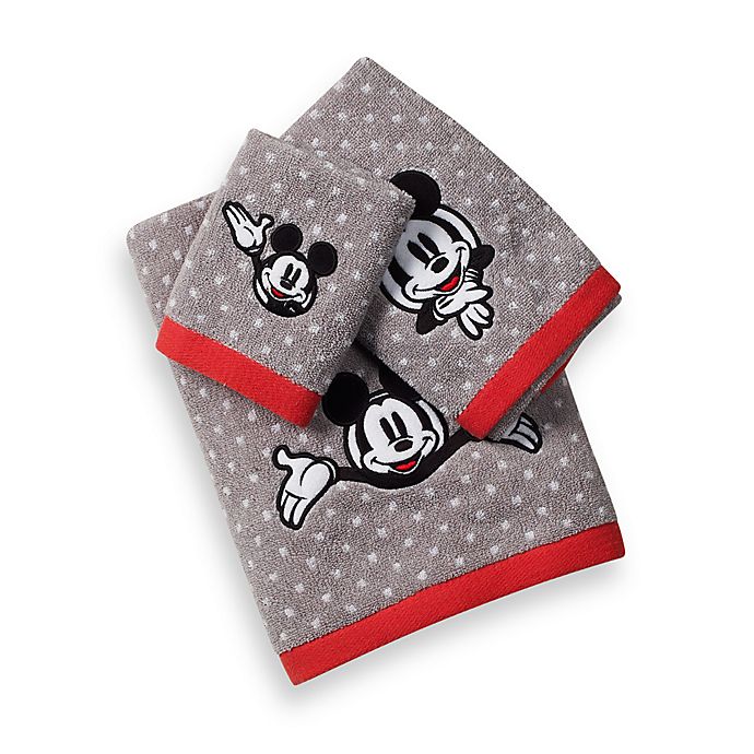 Mickey Mouse Classic Bath Towels, 100% Cotton | Bed Bath ...