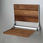Alternate image 4 for ANZZI Wall Mounted Shower Seat in Teak