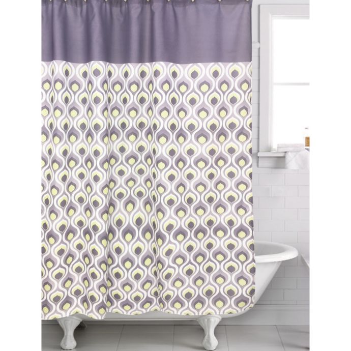 Curved Shower Curtain in Dusk Bed Bath & Beyond
