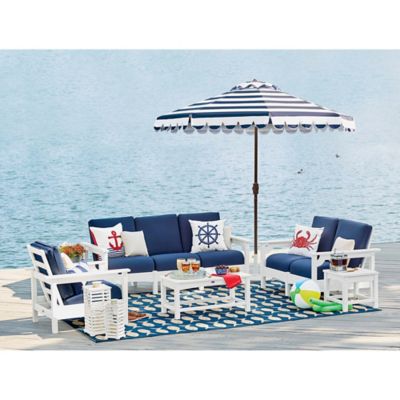 Coastal Deck Outdoor Decor and Furniture Collection