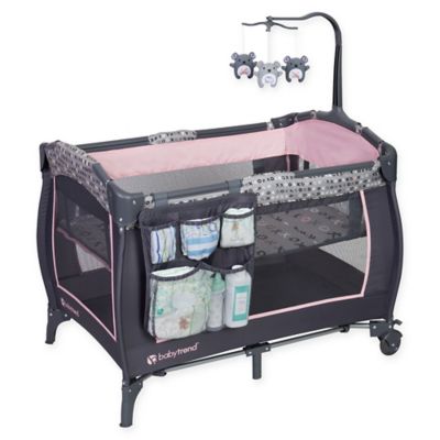 baby trend travel cot