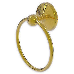 Allied Brass Monte Carlo Towel Ring in Polished Brass