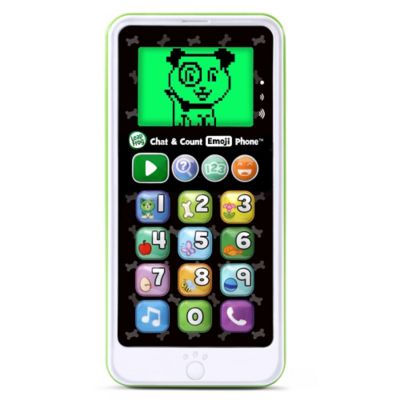 LeapFrog&reg; Chat &amp; Count Emoji Phone&trade; in Green