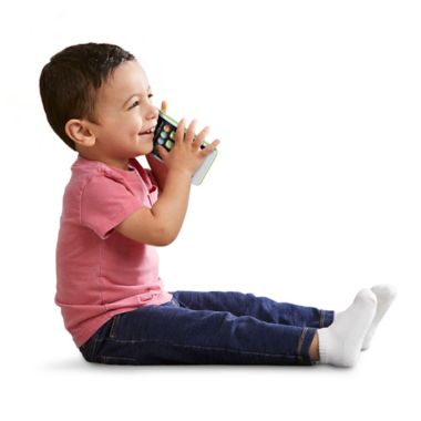 LeapFrog&reg; Chat &amp; Count Emoji Phone&trade; in Green. View a larger version of this product image.