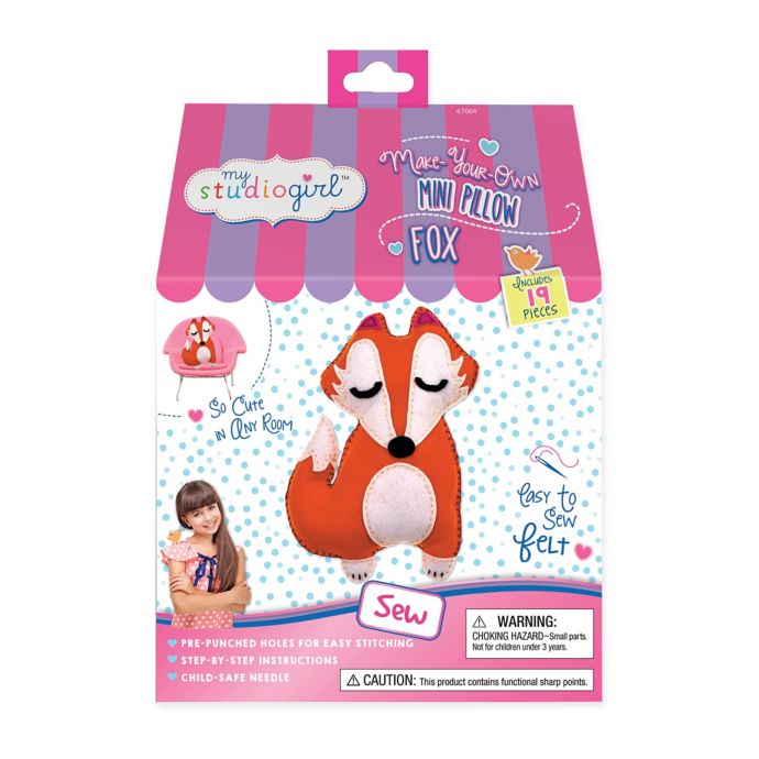 My Studio Girl Sew Your Own Mini Fox Pillow Buybuy Baby