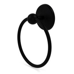 Allied Brass Prestige Monte Carlo Towel Ring in Matte Black