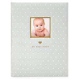 Little Blossoms by Pearhead® Sweet Welcome Baby Memory Book in Grey