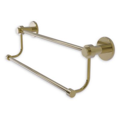 Allied Brass PG-72D-18-ABZ Pacific Grove Collection 18 Inch Double Towel Bar with Dotted Accents Antique Bronze
