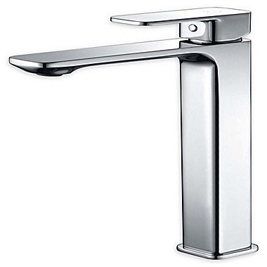 ANZZI Vibra Single Hole Single-Handle Bathroom Sink Faucet in Polished Chrome. View a larger version of this product image.