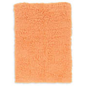 D&eacute;cor Products Flokati 1400 gram 2&#39; x 3&#39; Accent Rug in Sherbet