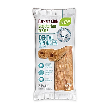 Barkers Club&reg; Dental Sponge Dog Treats. View a larger version of this product image.