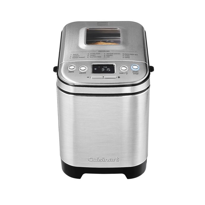 Cuisinart® 2 lb. Stainless Steel Breadmaker | Bed Bath and Beyond Canada