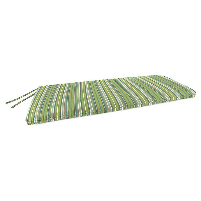 Stripe 18 Inch X 42 2 Person Bench, 42 Inch Outdoor Bench Cushion