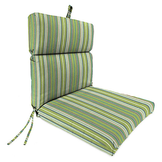 Alternate image 1 for Stripe 44-Inch x 22-Inch Dining Chair Cushion in Sunbrella® Fabric