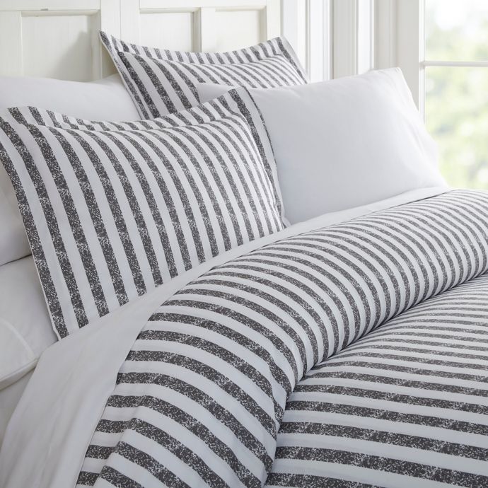 Rugged Stripes Duvet Cover Set Bed Bath Beyond