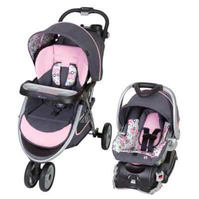 pink pushchair travel systems