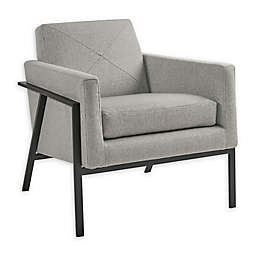 Madison Park Brayden Accent Chair in Grey